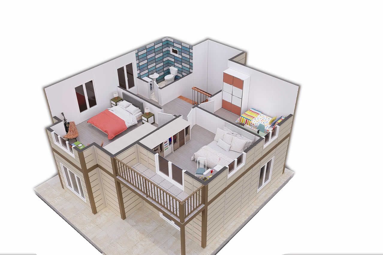 138 m² Prefabrik Villa 4+1 – görünüm 2