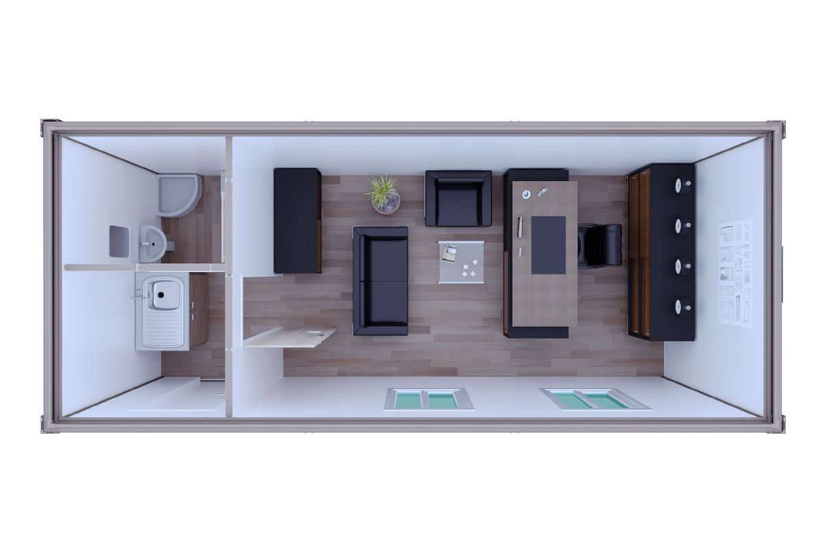 K8001 - Sandviç Konteyner 300x700cm – görünüm 3
