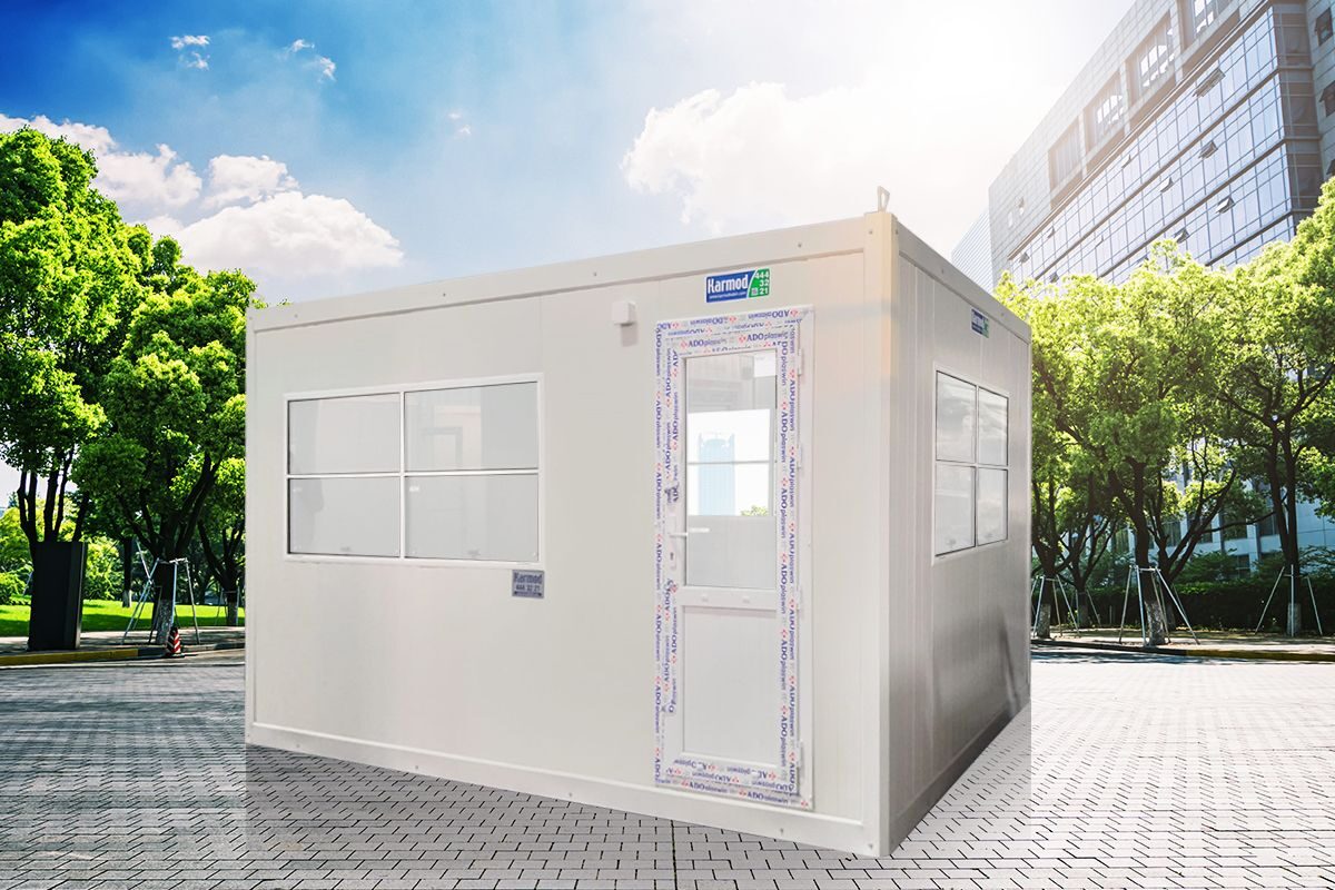 Panel Kabin 220x400cm ön cephe görünümü