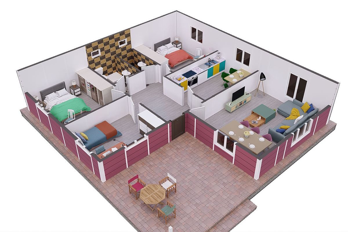 118 m² Çelik Ev 4+1 – görünüm 2