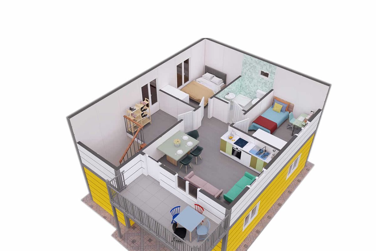 143 m² Çelik Ev 4+1 – görünüm 2