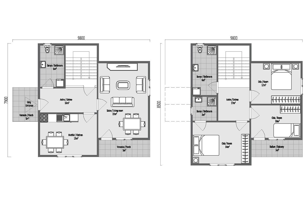 143 m² Çelik Ev 4+1 – görünüm 4