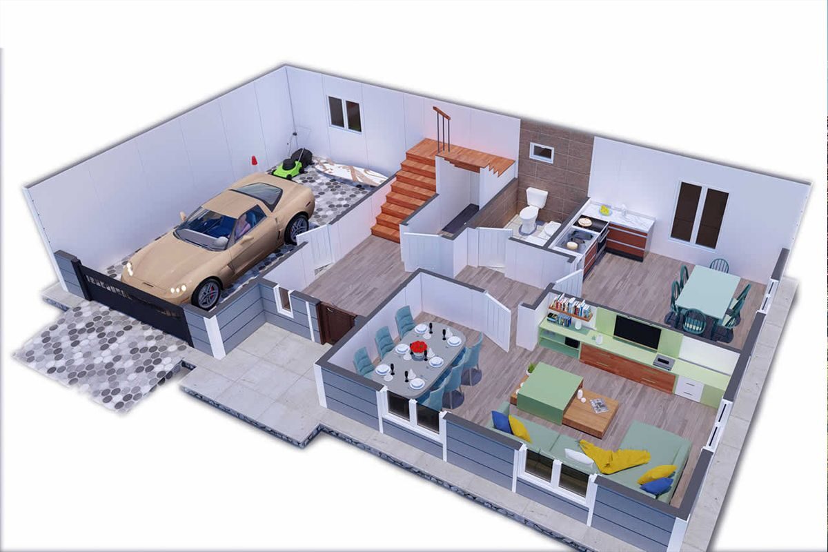 194 m² Çelik Ev 3+1 – görünüm 2