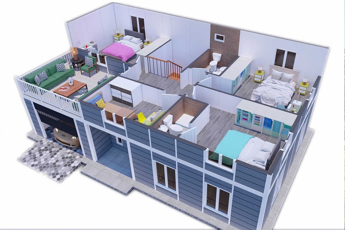 194 m² Çelik Ev 3+1 – görünüm 3
